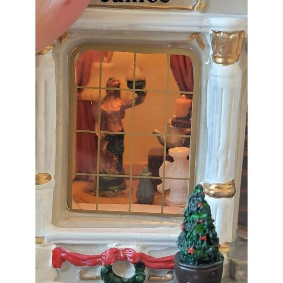 Lemax Row House Apartments/ Curio Shop 2004 village accessory xmas decor - Picture 3 of 11